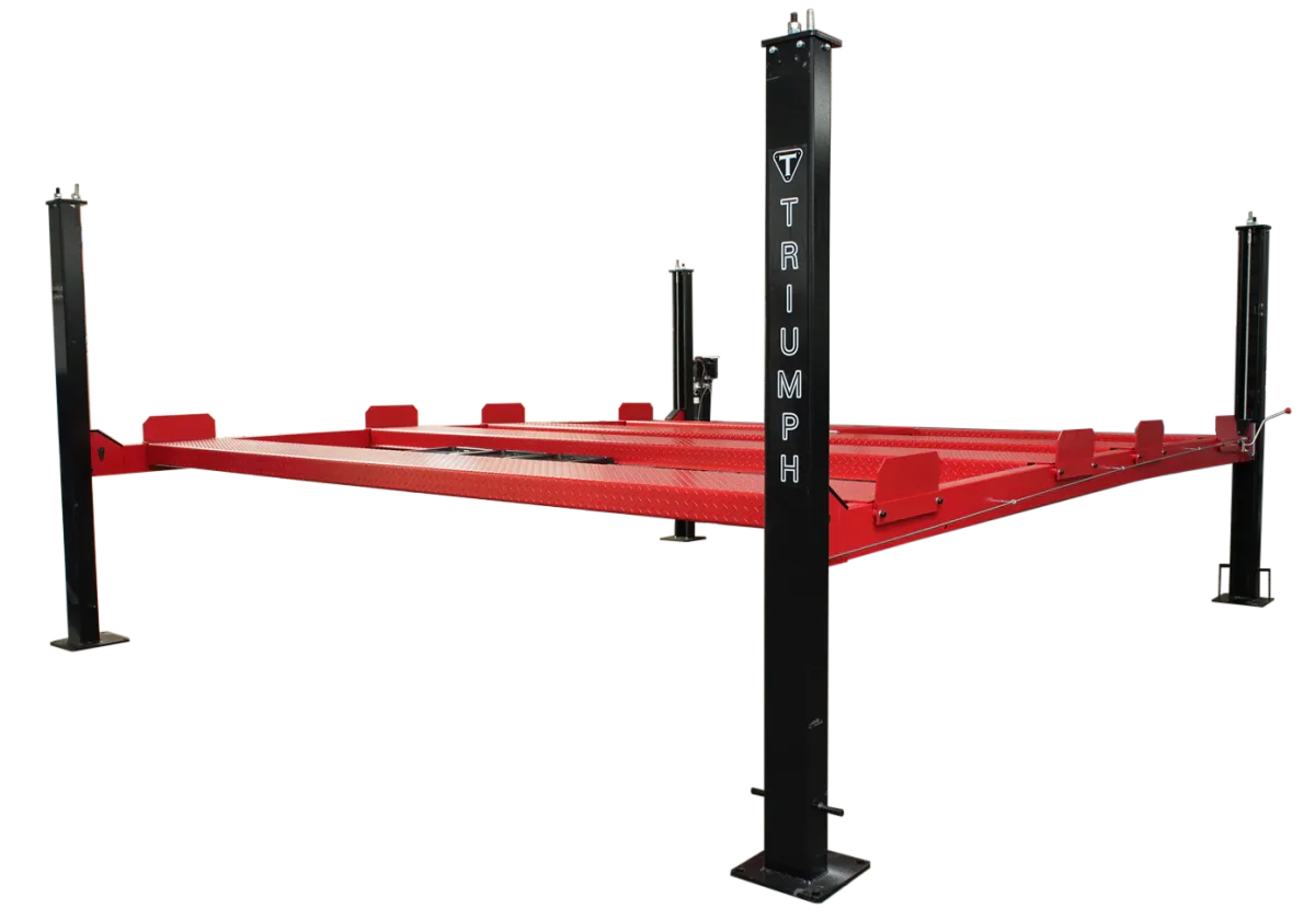 Triumph NSS9000 9,000 lb. 4-Post Vehicle Storage Lift – Factory-Direct Savings