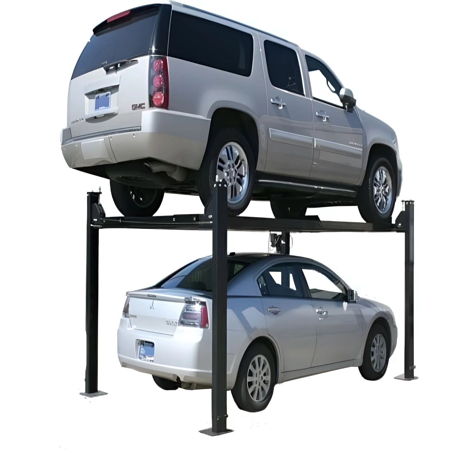 Atlas Garage Pro8000 8,000 lb. 4-Post Vehicle Storage Lift – Portable Storage Series – Factory-Direct Savings