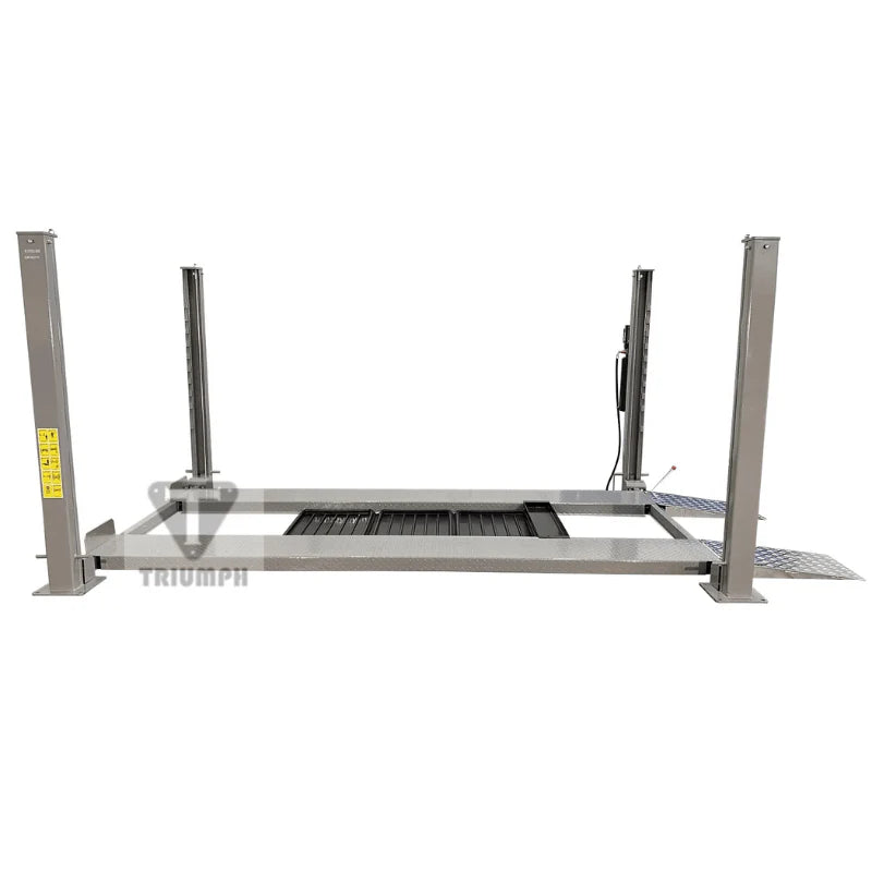 Triumph NSS-8 Standard 8,000 Lb. Capacity Four-Post Lift | Space-Saving Valet Design | Factory-Direct Pricing