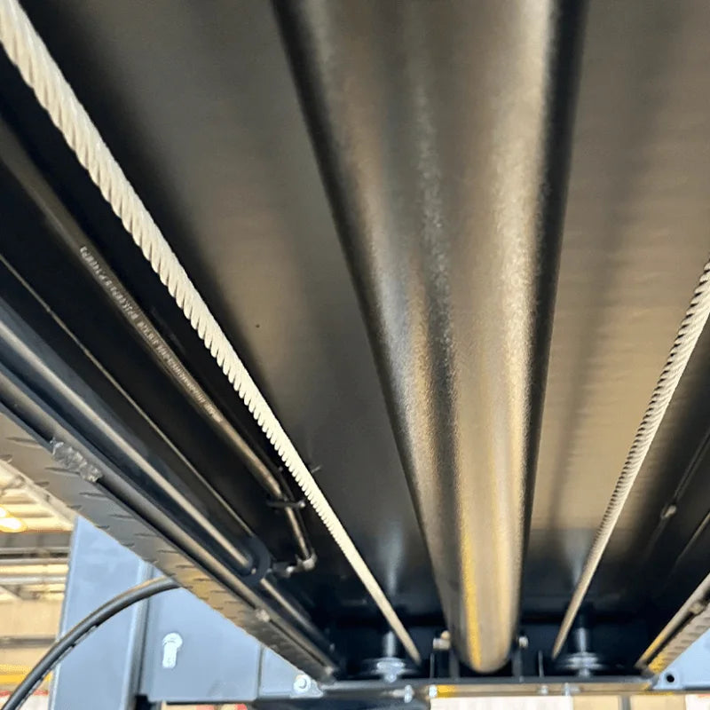 Katool KT-4H850 8,500 Lb. Capacity Four-Post Storage Lift | High-Contrast Safety Design | Factory-Direct Pricing