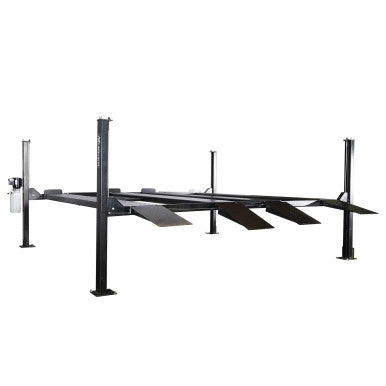 APlusLift 9,000LB 4-Post Double Deck Parking Storage Car Lift - HW-9KDP