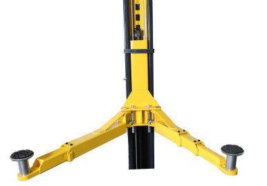 APlusLift 10,000LB 2-Post Overhead Symmetrical and Truly Asymmetrical Single Release Car Lift with 3 Year Warranty - HW-10ASY