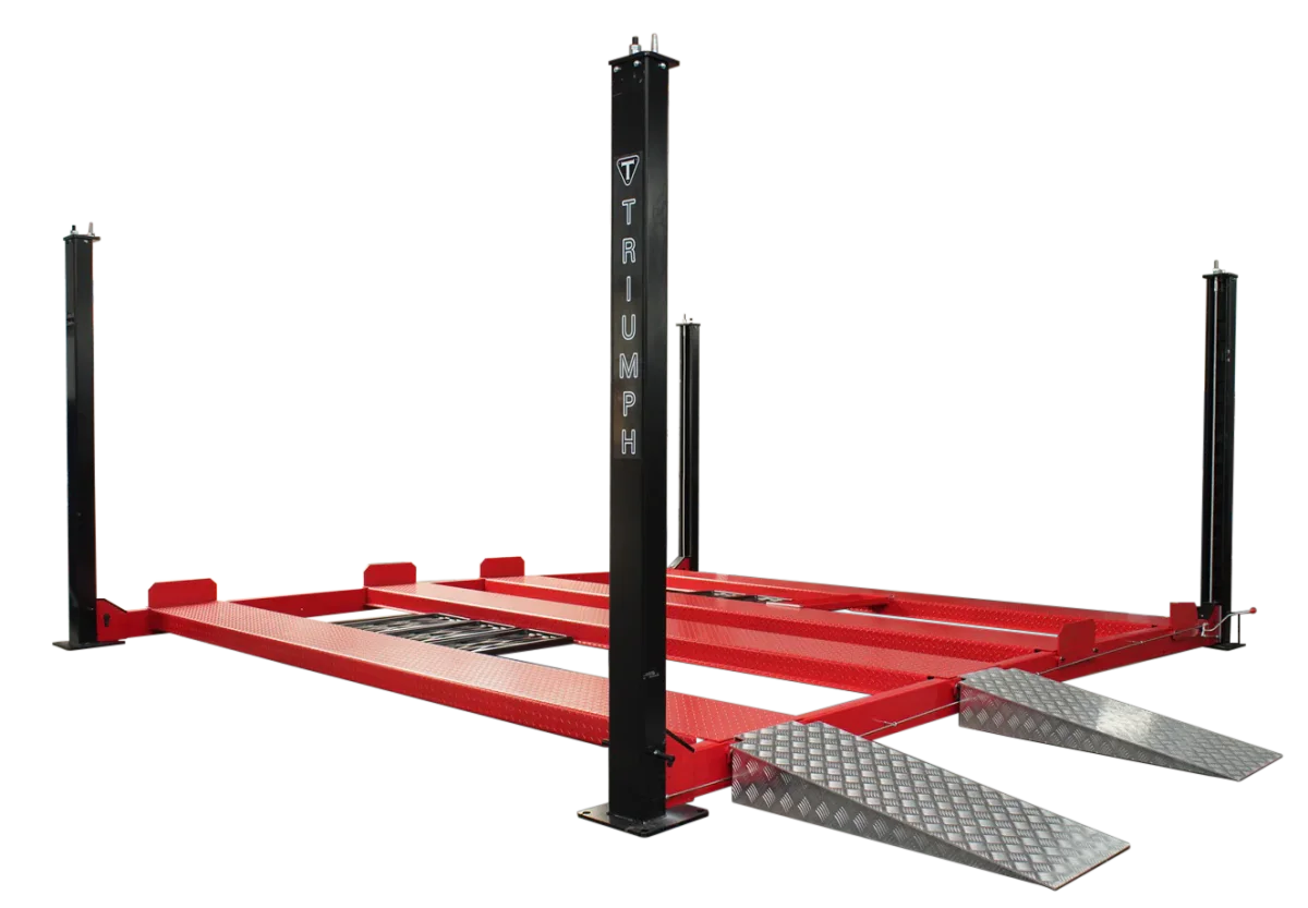 Triumph NSS9000 9,000 lb. 4-Post Vehicle Storage Lift – Factory-Direct Savings