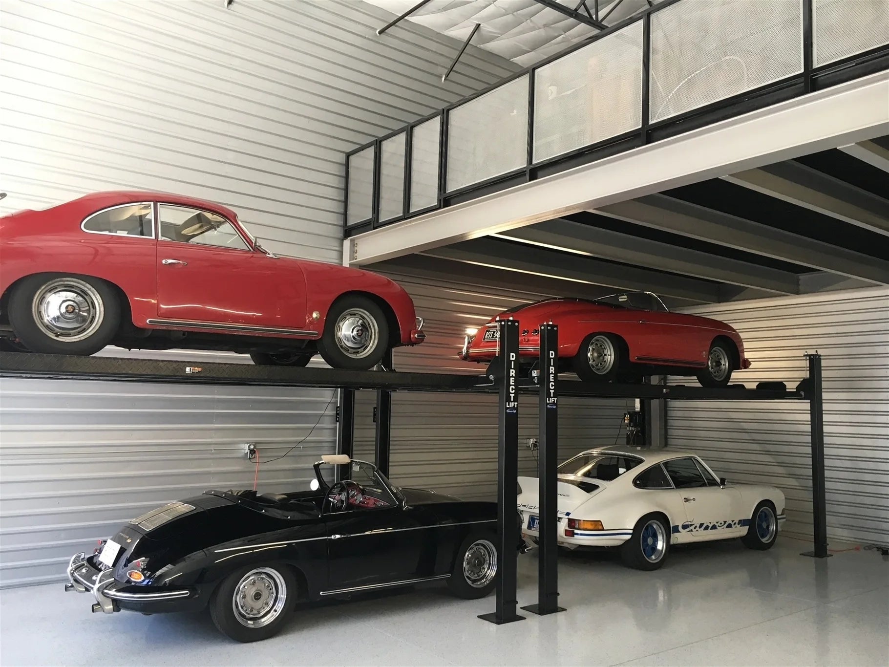 Direct Lift ProPark 8Plus 8,000 Lb. High-Rise Four-Post Lift | ALI Gold Certified | Precision Leveling System