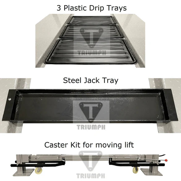 Triumph NSS-8XLT Extra Long & Tall 8,000 Lb. Capacity Four-Post Lift | Oversized Vehicle Storage | Factory-Direct Pricing