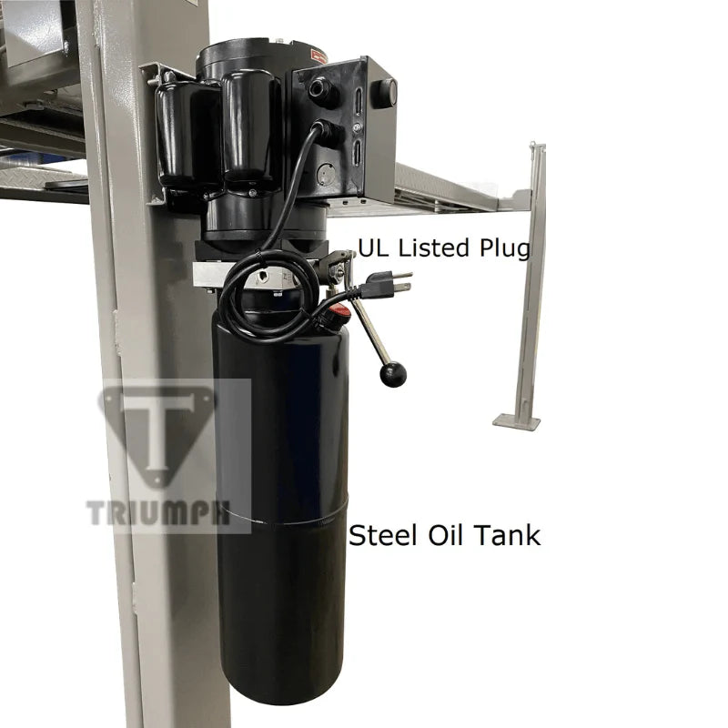 Triumph NSS-8 Standard 8,000 Lb. Capacity Four-Post Lift | Space-Saving Valet Design | Factory-Direct Pricing