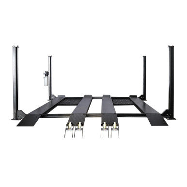 APlusLift 9,000LB 4-Post Double Deck Parking Storage Car Lift - HW-9KDP